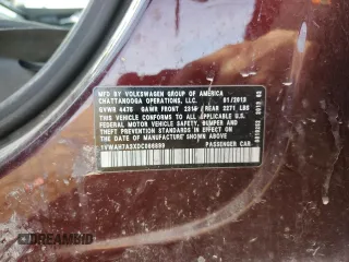 2013 Volkswagen Passat S w/Appearance with VIN 1VWAH7A3XDC086899, listed as a Copart auction lot 48549075 with 237,063 mi miles and Salvage Title. Bid and sale history available at carsss.com. Image 14.
