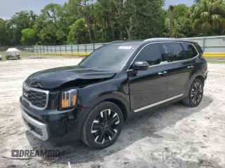 2024 Kia Telluride SX X-Line with VIN 5XYP5DGC7RG501711, listed as a Copart auction lot 63407215 with 17,659 mi miles and Non repairable. Bid and sale history available at DreamBid. Image 1.
