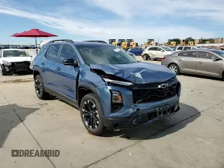 2025 Chevrolet Equinox FWD RS with VIN 3GNAXLEG9SL275130, listed as a Copart auction lot 57828795 with 2,277 mi miles and Salvage title. Bid and sale history available at DreamBid. Image 14.