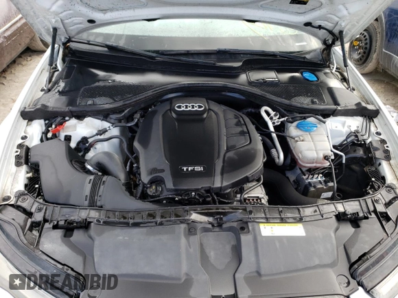 2017 Audi A6 Premium Plus with VIN WAUD8AFCXHN087578, listed as a Copart auction lot 62588082 with 0 mi miles. Bid and sale history available at carsss.com. Image 7.