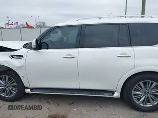 2018 Infiniti QX80 with VIN JN8AZ2NF5J9664640, listed as a IAAI auction lot 41379892 with 93,864 mi miles and . Bid and sale history available at DreamBid. Image 14.
