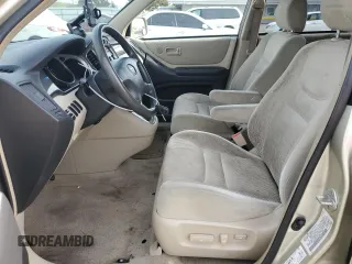 2001 Toyota Highlander z VIN JTEGD21A110019577, wystawiony jako Copart lot #52251105 z przebiegiem 191 847 mil mil oraz Szkoda całkowita • Salvage title. Historia ofert i sprzedaży dostępna na DreamBid. Obrazek 7.