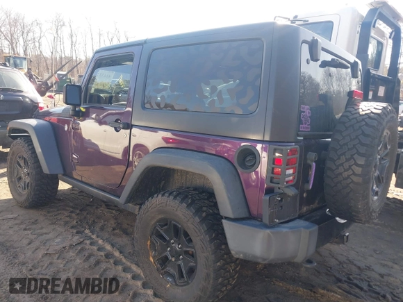 2017 Jeep Wrangler Sport with VIN 1C4AJWAG7HL571463, listed as a IAAI auction lot 41633259 with 130,406 mi miles and . Bid and sale history available at DreamBid. Image 3.