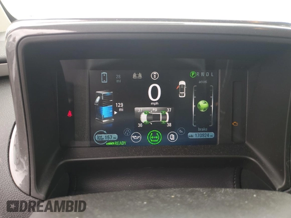 2012 Chevrolet Volt with VIN 1G1RD6E42CU105378, listed as a Copart auction lot 54560595 with 170,924 mi miles and Clean Title. Bid and sale history available at carsss.com. Image 9.