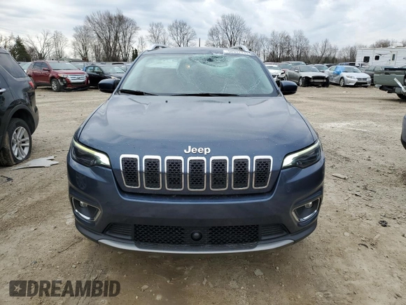 2020 Jeep Cherokee Limited with VIN 1C4PJMDX8LD628590, listed as a Copart auction lot 52937735 with 97,362 mi miles and Clean Title. Bid and sale history available at carsss.com. Image 5.
