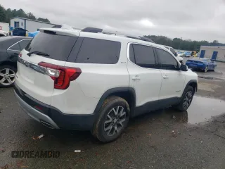 2021 GMC Acadia SLE with VIN 1GKKNKLS6MZ153572, listed as a Copart auction lot 41686545 with 57,246 mi miles and Salvage Title. Bid and sale history available at DreamBid. Image 3.