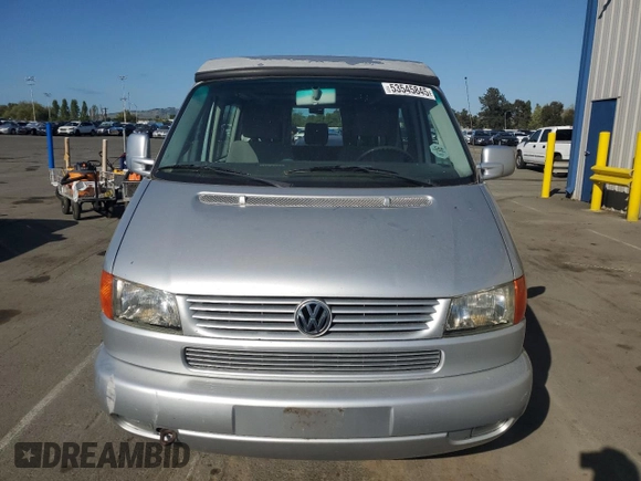 2003 Volkswagen EuroVan MV with VIN WV2NB47023H013577, listed as a Copart auction lot 53545845 with 151,025 mi miles and Clean Title. Bid and sale history available at DreamBid. Image 5.