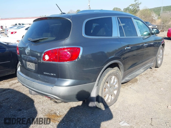2012 Buick Enclave Premium with VIN 5GAKRDED6CJ317279, listed as a IAAI auction lot 41783153 with 154,870 mi miles and . Bid and sale history available at carsss.com. Image 4.