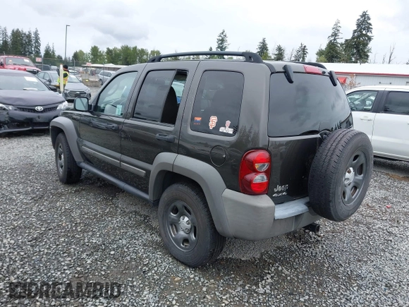 2006 Jeep Liberty Sport z VIN 1J4GL48KX6W164231, wystawiony jako IAAI lot #42247897 z przebiegiem 177 394 mil mil oraz . Historia ofert i sprzedaży dostępna na DreamBid. Obrazek 3.