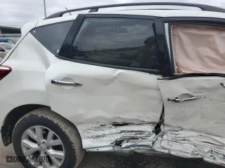 2012 Nissan Murano SV with VIN JN8AZ1MW8CW210804, listed as a Copart auction lot 51558744 with 106,806 mi miles and Salvage Title. Bid and sale history available at carsss.com. Image 11.