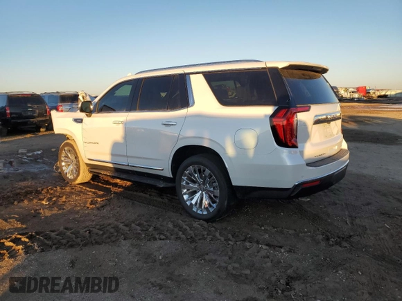 2022 GMC Yukon SLT with VIN 1GKS2BKDXNR317371, listed as a Copart auction lot 41651035 with 23,260 mi miles and Clean Title. Bid and sale history available at carsss.com. Image 2.