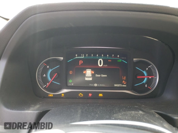2021 Honda Pilot EX-L with VIN 5FNYF6H5XMB083268, listed as a Copart auction lot 46654345 with 43,273 mi miles and Salvage title. Bid and sale history available at DreamBid. Image 9.