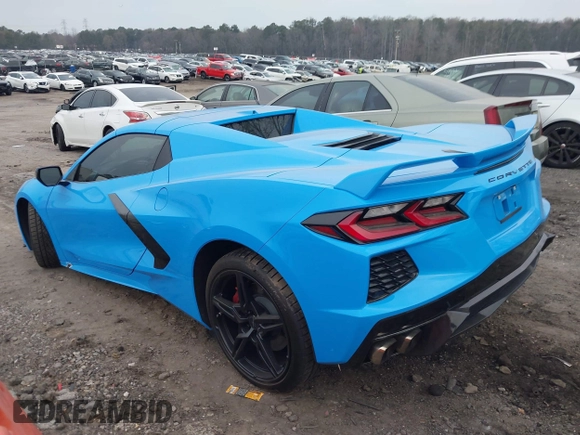 2021 Chevrolet Corvette 3LT with VIN 1G1YC3D48M5115312, listed as a IAAI auction lot 41785974 with 25,811 mi miles. Bid and sale history available at carsss.com. Image 3.