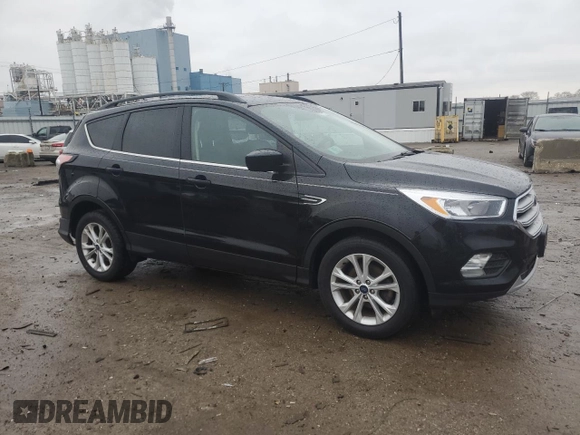 2018 Ford Escape SE with VIN 1FMCU0GD7JUB98561, listed as a Copart auction lot 85801864 with 43,348 mi miles and Salvage Title. Bid and sale history available at carsss.com. Image 4.