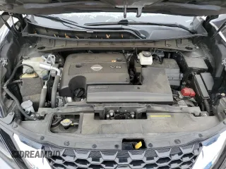 2022 Nissan Murano S with VIN 5N1AZ2AJ9NC123679, listed as a Copart auction lot 44778535 with 34,321 mi miles and Salvage Title. Bid and sale history available at DreamBid. Image 12.