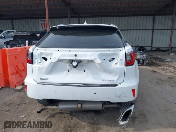 2017 Lexus RX 350 with VIN 2T2ZZMCA0HC074167, listed as a IAAI auction lot 41333997 with 105,319 mi miles and . Bid and sale history available at DreamBid. Image 6.