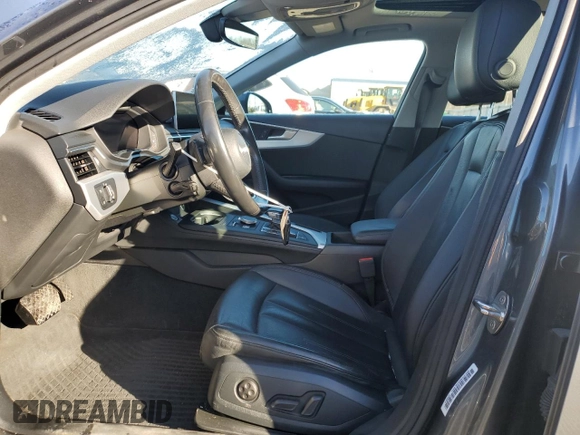 2017 Audi A4 Season of Audi Premium with VIN WAUDNAF45HN047474, listed as a Copart auction lot 86834754 with 93,548 mi miles and Salvage Title. Bid and sale history available at carsss.com. Image 7.