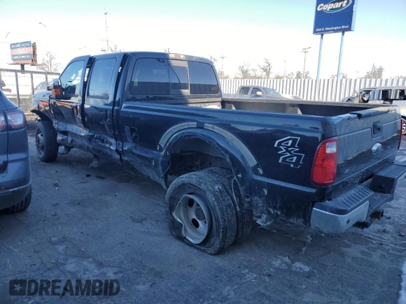 2013 Ford F-350 XL with VIN 1FT8W3DT2DEB84874, listed as a Copart auction lot 89267175 with 266,657 mi miles and Salvage title. Bid and sale history available at DreamBid. Image 2.