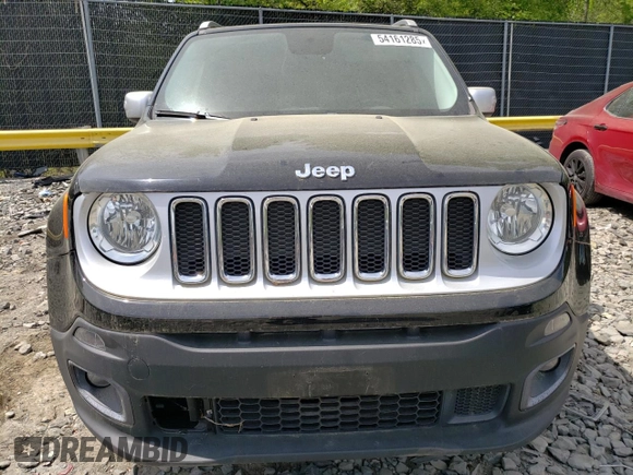 2015 Jeep Renegade Limited with VIN ZACCJADTXFPB46574, listed as a Copart auction lot 54161285 with 99,801 mi miles and Clean Title. Bid and sale history available at DreamBid. Image 5.