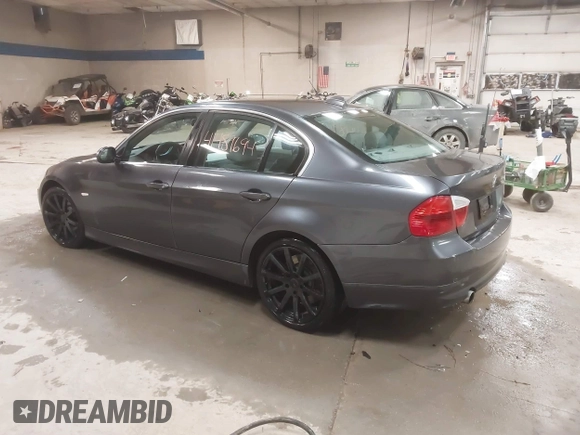 2007 BMW 3 Series 335xi with VIN WBAVD53537A007900, listed as a IAAI auction lot 41489694 with Not Provided miles and . Bid and sale history available at carsss.com. Image 3.