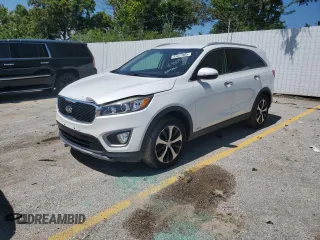 2016 Kia Sorento EX with VIN 5XYPHDA18GG031121, listed as a Copart auction lot 65623965 with 118,268 mi miles and Clean title. Bid and sale history available at DreamBid. Image 1.