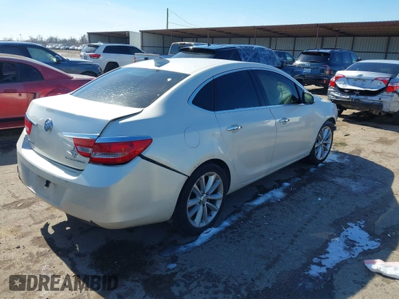 2015 Buick Verano Leather Group with VIN 1G4PS5SK8F4211853, listed as a IAAI auction lot 41349343 with 172,359 mi miles. Bid and sale history available at carsss.com. Image 4.