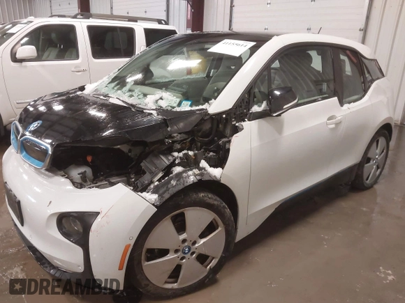 2015 BMW i3 z VIN WBY1Z4C53FV504836, wystawiony jako IAAI lot #41155614 z przebiegiem 66 910 mil mil oraz . Historia ofert i sprzedaży dostępna na DreamBid. Obrazek 2.