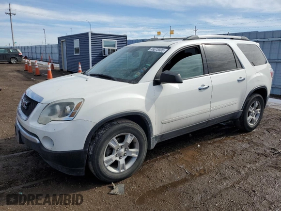 2011 GMC Acadia SLE with VIN 1GKKVPED1BJ415151, listed as a Copart auction lot 46675505 with 208,189 mi miles and Clean Title. Bid and sale history available at carsss.com. Image 1.
