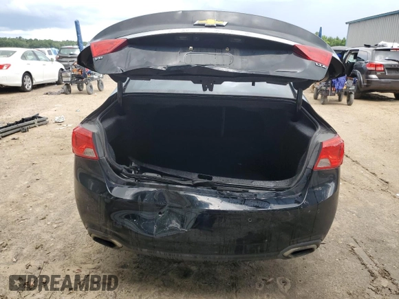 2016 Chevrolet Impala LTZ with VIN 2G1145S33G9159598, listed as a Copart auction lot 60217765 with 157,452 mi miles and Salvage title. Bid and sale history available at DreamBid. Image 6.