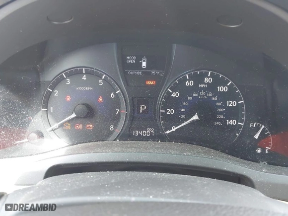 2010 Lexus RX 350 with VIN 2T2ZK1BAXAC033488, listed as a IAAI auction lot 41682733 with 134,007 mi miles. Bid and sale history available at carsss.com. Image 7.