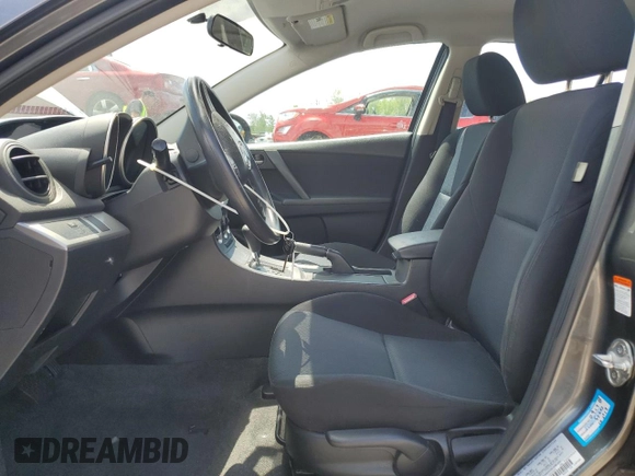 2011 Mazda 3 i Touring with VIN JM1BL1VG9B1380965, listed as a Copart auction lot 55554325 with 74,025 mi miles and Salvage Title. Bid and sale history available at DreamBid. Image 7.