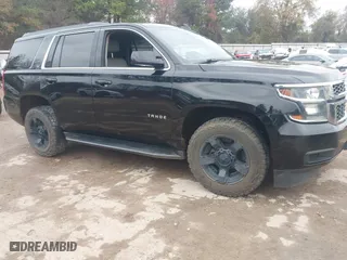 2018 Chevrolet Tahoe LT with VIN 1GNSKBKC0JR205134, listed as a IAAI auction lot 41023198 with 1 mi miles. Bid and sale history available at carsss.com. Image 1.