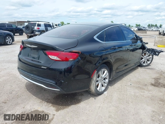 2015 Chrysler 200 Limited z VIN 1C3CCCAB5FN712915, wystawiony jako IAAI lot #42217313 z przebiegiem 156 966 mil mil oraz . Historia ofert i sprzedaży dostępna na DreamBid. Obrazek 4.