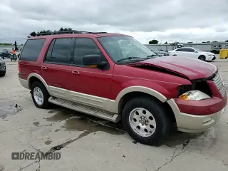 2005 Ford Expedition Eddie Bauer with VIN 1FMFU17585LA11013, listed as a Copart auction lot 55997105 with 156,530 mi miles and Salvage title. Bid and sale history available at DreamBid. Image 14.