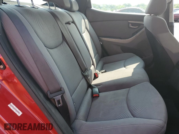 2014 Hyundai Elantra SE z VIN KMHDH4AEXEU049682, wystawiony jako Copart lot #60430585 z przebiegiem 154 815 mil mil oraz Szkoda całkowita • Salvage title. Historia ofert i sprzedaży dostępna na DreamBid. Obrazek 10.