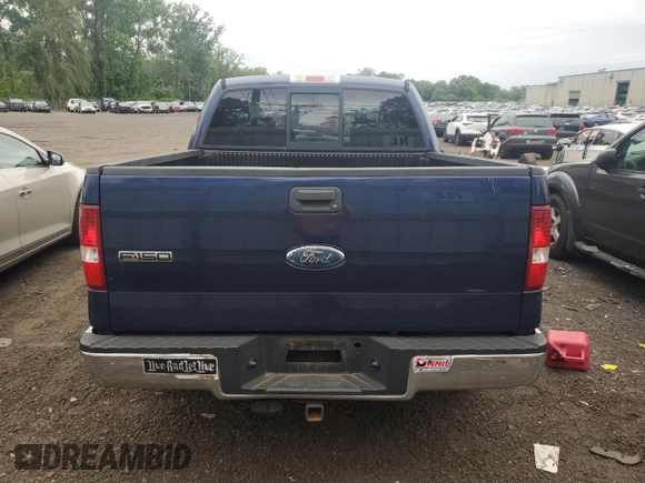 2008 Ford F-150 XLT with VIN 1FTPW14518FA41562, listed as a Copart auction lot 62274875 with 213,840 mi miles and Clean title. Bid and sale history available at DreamBid. Image 6.