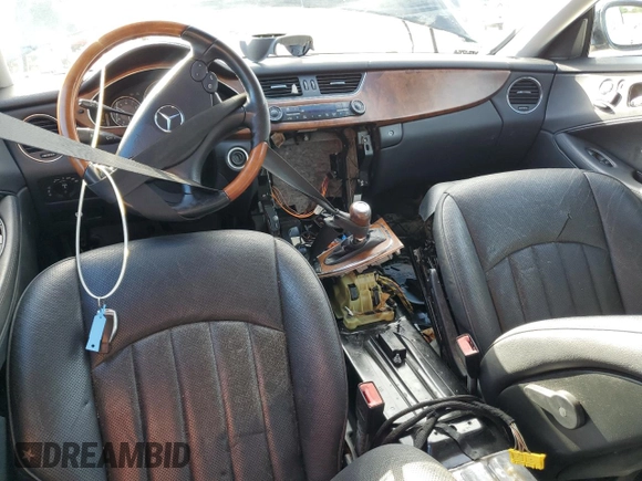 2007 Mercedes-Benz CLS-Class 5.5L with VIN WDDDJ72X87A087481, listed as a Copart auction lot 74660164 with 0 mi miles and Salvage Title. Bid and sale history available at carsss.com. Image 8.