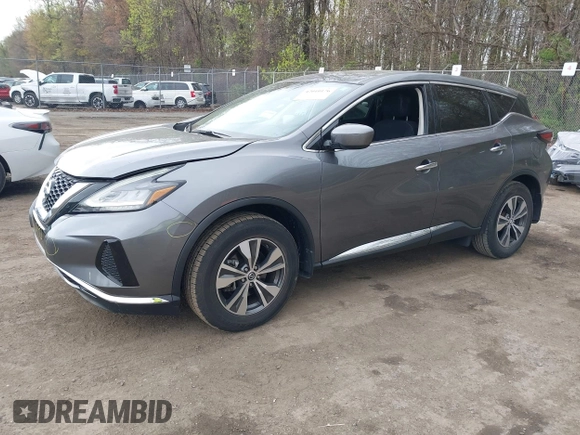 2021 Nissan Murano S z VIN 5N1AZ2AS5MC131981, wystawiony jako IAAI lot #42010176 z przebiegiem 24 538 mil mil oraz . Historia ofert i sprzedaży dostępna na DreamBid. Obrazek 2.