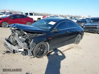 2015 Mercedes-Benz CLA-Class CLA 250 with VIN WDDSJ4EB1FN223401, listed as a IAAI auction lot 41096124 with 99,172 mi miles. Bid and sale history available at carsss.com. Image 17.