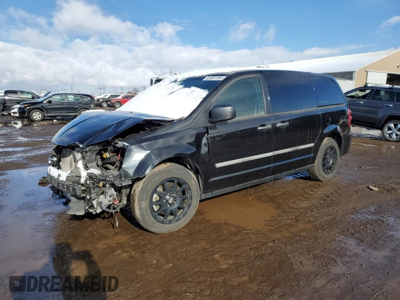 2014 Ram Cargo Van Tradesman with VIN 2C4JRGAG2ER203094, listed as a Copart auction lot 82061554 with 72,464 mi miles and Salvage Title. Bid and sale history available at carsss.com. Image 1.