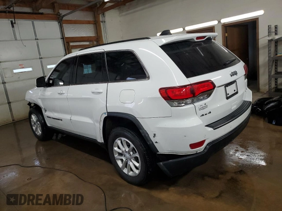 2022 Jeep Grand Cherokee WK Laredo X with VIN 1C4RJFAG0NC144754, listed as a Copart auction lot 81122364 with 41,701 mi miles and Salvage Title. Bid and sale history available at carsss.com. Image 2.