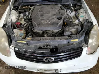 2004 Infiniti G35 w/Leather with VIN JNKCV51E04M607356, listed as a Copart auction lot 64866484 with 218,959 mi miles and Salvage Title. Bid and sale history available at DreamBid. Image 11.