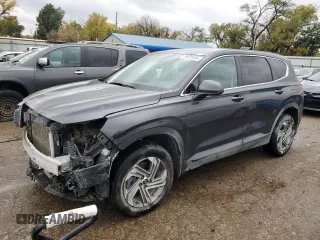 2021 Hyundai Santa Fe SE with VIN 5NMS1DAJ5MH361489, listed as a Copart auction lot 78422684 with 62,741 mi miles and Salvage Title. Bid and sale history available at carsss.com. Image 1.