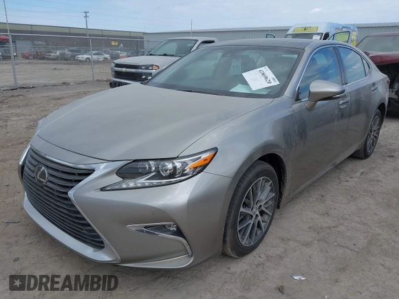 2018 Lexus ES with VIN 58ABK1GG4JU087587, listed as a IAAI auction lot 41869620 with 41,792 mi miles. Bid and sale history available at carsss.com. Image 2.