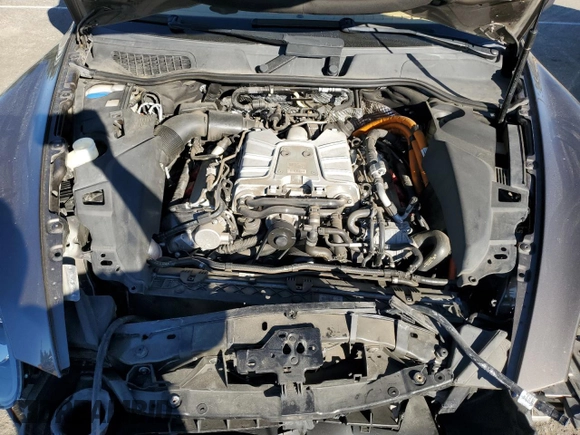 2014 Porsche Cayenne S Hybrid with VIN WP1AE2A2XELA50071, listed as a Copart auction lot 83904494 with 76,436 mi miles and Salvage title. Bid and sale history available at DreamBid. Image 12.
