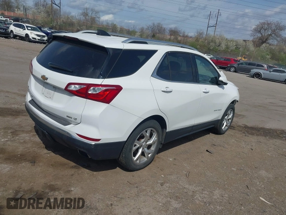 2018 Chevrolet Equinox LT with VIN 3GNAXTEX2JS550602, listed as a IAAI auction lot 41867708 with 65,152 mi miles. Bid and sale history available at carsss.com. Image 4.