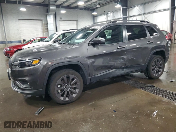 2021 Jeep Cherokee Latitude Lux with VIN 1C4PJMMX1MD152717, listed as a Copart auction lot 61002385 with 53,178 mi miles and Salvage title. Bid and sale history available at DreamBid. Image 1.