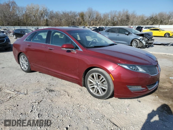 2014 Lincoln MKZ with VIN 3LN6L2GK4ER827992, listed as a Copart auction lot 83535384 with 132,067 mi miles and Salvage Title. Bid and sale history available at DreamBid. Image 4.