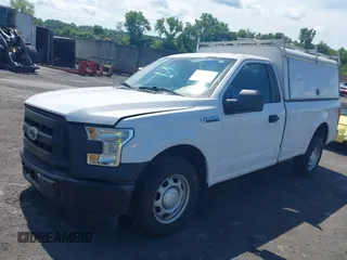 2017 Ford F-150 XL with VIN 1FTMF1C82HKD01070, listed as a IAAI auction lot 42653166 with 83,775 mi miles and . Bid and sale history available at DreamBid. Image 2.