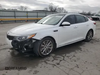2017 Kia Optima SX Limited with VIN 5XXGV4L24HG124738, listed as a Copart auction lot 48797455 with 149,571 mi miles and Salvage title. Bid and sale history available at DreamBid. Image 1.